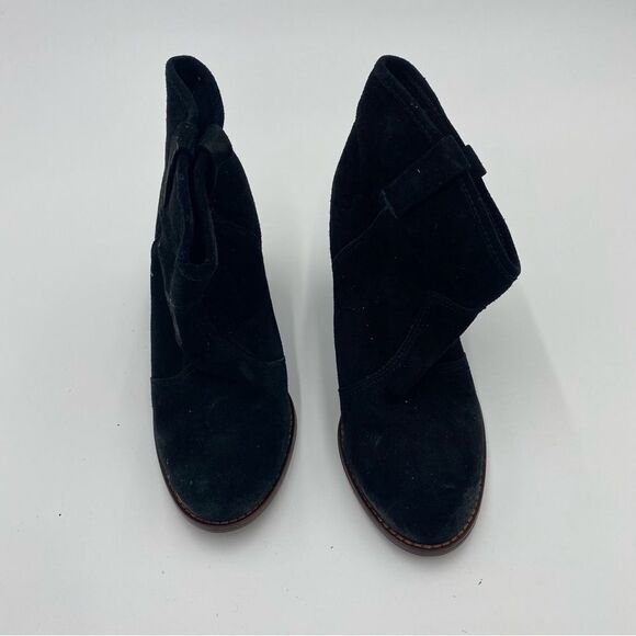 Splendid Women's Lakota Black Suede Ankle Boots sz 9 1/2 - Picture 4 of 8